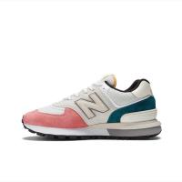 ราคา New Balance NB 574 รองเท้ากีฬาชายและหญิงรองเท้าวิ่งรองเท้าวิ่งสีเทา ขาวขนาด U574LGC (21696400377)
