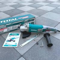 ราคา TOTAL เครื่องเจียร หินเจียร รุ่น TG12018026 ขนาด 7 นิ้ว กำลังไฟ 2000W ขดลวดทองแดงแท้ รุ่นงานหนัก มาพร้อมอุปกรณ์เสริม (21583751594)