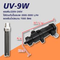 ราคา ATMAN ไฟยูวี UV lamp รุ่น UV5W UV9W UV11W UV18W UV36W ลดการเกิดตะใคร่ ลดอาการน้ำเขียวในบ่อ ยับยั้งเชื้อโรค (21495249866)