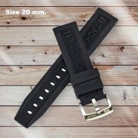 ราคา สายนาฬิกา แบบสายยางซิลิโคน สีดำ ปลายสายแบบเข็มขัด สำหรับ Tag Heuer (834578100)