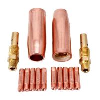 ราคา 14Pcs Mig Welding Torch Accessories Kit for Tweco Mini 1 Lincoln Magnum 100L MIG Welder Nozzle Tip Kit (13803005792)