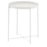 ราคา พร้อมส่ง IKEA โต๊ะกลาง GLADOM โต๊ะข้างเตียง กลาดุม โต๊ะข้างโซฟา โต๊ะหน้าโซฟา โต๊ะรับแขก ขนาด 45cm ยกถาดออกได้ มีให้เลือก 4 สี (10010049977)