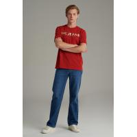 ราคา Mc jeans เสื้อยืดผู้ชาย คอกลม สีแดง MTSZB52 (21187165048)