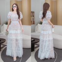 ราคา ป้าย Abigail เซทเสื้อกับกระโปรงงานลูกไม้สวยๆ ผ้าดีมาก (21766061931)