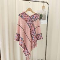 ราคา titony ผ้าคลุมไหล่ถักพู่แบบใหม่ ผ้าคลุมไหล่สไตล์ชาติพันธุ์ ผ้าขนหนูชายหาดหลากสีสันสำหรับเดินทาง (21029802491)