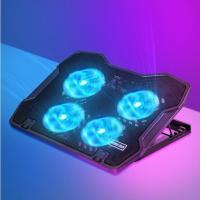 ราคา พัดลมโน๊ตบุ๊ค RGB พัดลมระบายความร้อนโน๊ตบุ๊ค แท่นวางโน๊ตบุ๊ค โน๊ตบุ๊ค 6 Fan Laptop Computer ประกันศูนย์ 2 ปี (21197989420)