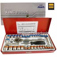 ราคา EURO KING TOOLS ชุดเครื่องมือ ประแจ ชุดบล็อก 40 ชิ้น ขนาด 1 4 socket set (2078482765)