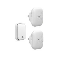 ราคา กริ่งไร้สาย ไม่ใช้ถ่าน กันน้ำทนแดด ออดไร้สาย กริ่งประตูบ้าน กริ่งติดหน้าบ้าน รับระยะได้ไกล เปลี่ยนเสียงได้ สร้างผลังงานจากแรงกด ส่งสัญญานไกล (21496444210)