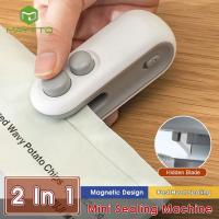 ราคา MAYTTO เครื่องซีลแบบ2 In 1เครื่องซีลแบบพกพาเครื่องซีลขนาดเล็กแบบใช้มือถือชาร์จไฟได้เครื่องซีลยาขอบสุญญากาศเครื่องถนอมอาหารสดเครื่องพลาสติกสำหรับถุงพลาสติกอุปกรณ์ครัว (21339601202)