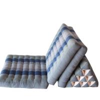 ราคา หมอนสามเหลี่ยม 10 ช่อง ติดเบาะ 3 พับขนาด 50 x 163 x หมอนสูง 30 ซม (21451685798)