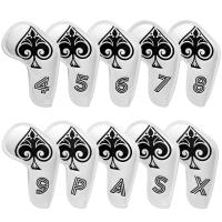ราคา Golf Club Headcovers Spade A For Driver Fairway Hybrid Wood Head Covers Blade Putter Mallet Putter Covers Iron Clubs Headcover A (20490520051)