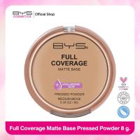 ราคา BYS Cosmetics Full Coverage Matte Base Pressed Powder 8 g 4 เฉดสี แป้งพัฟเนื้อแมตต์ (17447416515)