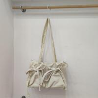 ราคา bow nylon tote bag กระเป๋าลำลองสไตล์เกาหลี สะพายไหล่ ผ้าไนลอน พร้อมส่ง (21781046940)