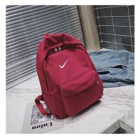 ราคา พร้อมส่งจากไทย กระเป๋าเป้สะพายหลังกันน้ำ กระเป๋านักเรียนผ้าไนล่อน ใบขนาดกลาง (21609423645)