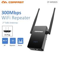 ราคา Comfast ขยายสัญญาณ wifi 300Mbps ตัวขยายสัญญาณ wifi with 2x5Dbi เสาอากาศ Wifi 802 11N B G WIFI Rpeater Wi Fi Rang Extender Cf WR302S (21383055412)