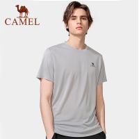 ราคา Camel Outdoor Quick Drying เสื้อยืดคอกลม Breathable สั้นกีฬาแบบสบายๆ Top (8986234919)