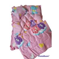 ราคา B006 4 1 ชุดที่นอนเด็ก 3ชิ้น หมอน ผ้าห่ม พกพาไปโรงเรียนได้ มีเชือกผูก มีสายสะพาย กรณีลายหมดร้านจัดคละให้นะค่ะ (21646274932)