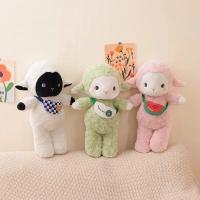 ราคา ตุ๊กตาแกะน่ารักสีชมพูน่ารักยัดนุ่นรูปสัตว์นุ่มนิ่มตุ๊กตาลูกแกะสีขาวพร้อมกระเป๋าเป้ตุ๊กตา Plushie สำหรับเด็กผู้หญิงของขวัญคริสต์มาสเด็ก (20865519540)