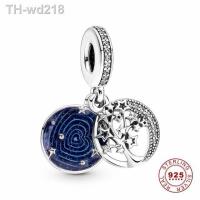 ราคา 925 Silver Sterling Charm Two tone Wedding Dangle Pendant Fit Original Pandora Bracelet charms For Women DIY Jewelry making (19819432125)