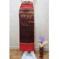 ราคา ผ้าถุงไหม ผ้าซิ่นไหมขนาด 2หลา ผ้าไหมรับไหว้ ผ้าซิ่นตีนแดง (21388066226)