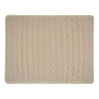 ราคา MST PET COD กระบะทรายแมว แผ่นดักทรายแมว แผ่นรองทรายแมว พรมดักทรายแมว ที่รองทรายแมว ดักทรายแมว แผ่นรองทรายแมวสัตว์เลี้ยงแบบหนา 2 ชั้น มี 3 สีให้เลือก (21678569794)