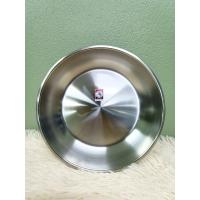 ราคา ถาดลึก ขนาด 9 นิ้ว ตราหัวม้าลาย เหล็กกล้าไร้สนิม ถาด ถาดสแตนเลส ถาดสเตนเลส จาน ที่ใส่อาหาร ถาดใส่อาหาร 1 ชิ้น (4822150630)