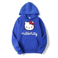 ราคา เสื้อแจ็คเก็ตกันหนาว เสื้อฮู้ดแขนยาว หมวกน่ารักแฟชั่นสไตล์เกาหลี ผ้าสำลี 168ลายคิตตี้ (5433192519)