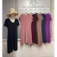 ราคา Fashion Pleat Dress แฟชั่นอัดพลีท เดรสสาวอวบ แฟชั่นสาวอวบ เดรสยืดFeeesize ชุดเดรสสีพื้น เดรสสีสุภาพใส่ทำงาน (19986010275)