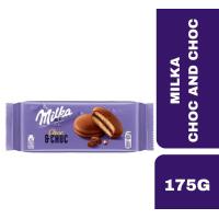 ราคา Milka Choc Choc 175g มิลล์กา ช็อก แอนด์ ช็อก 175กรัม (21665163502)