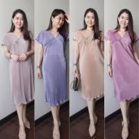 ราคา ชุดพลีท เดรสออกงาน ชุดพลีทออกงาน ชุดเดรสสีพื้น ชุดออกงาน ชุดพลีทสวยหรู ชุดเดรสเนื้อผ้าอัดพลีท ชุดสวย ชุดคลุมท้อง ชุดคลุมท้องออกงาน ชุดเดรสใส่ออกงาน (12102033984)