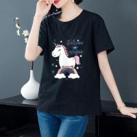 ราคา So Fashion เสื้อผ้าแฟชั่นเสื้อยืดยูนิคอร์นเสื้อผ้าผู้หญิงเสื้อเชิ้ตเสื้อยืดคอกลม เตรียมจัดส่ง (8314288587)