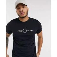 ราคา เสื้อยืดแขนสั้น คอกลม ผ้าฝ้ายแท้ พิมพ์ลาย Fred PERRY สําหรับผู้ชาย และผู้หญิง (20691926885)