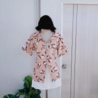 ราคา เสื้อเชิ้ตลายการ์ตูนใส่ซิป (21397648421)