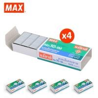 ราคา ลวดเย็บกระดาษ ลูกแม็กซ์ เบอร์ 10 ตราแม็กซ์ MAX staples 4กล่อง 12กล่อง ลวดเย็บกระดาษ no10 ลวดเย็บแมกซ์ ลวดเย็บเบอร์ 10 ลวดmax (2601424868)
