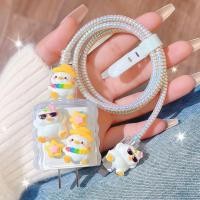 ราคา เคสสายชาร์จ สำหรับ TPU เคส ชุดถนอมสายชาร์จการ์ตูน ถนอมสายชาร์จ หัวชาร์จ เคสป้องกันสายชาร์จ ตัวถนอมสายชาร์จ for iPhone 18W 20W Charging Head Case (21777102203)