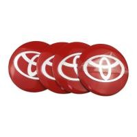 ราคา Xps 56มม 4ชิ้น Toyota TRD VXR Vios Camry กลีบดอกไม้ศูนย์ล้อรถฝาครอบสติกเกอร์รูปลอกตรารถยนต์ (19744135125)