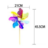 ราคา Pluck COD กังหันลม หลายสี ของเล่นเด็ก สำหรับประดับสวน DIY หลากสีสัน กังหันลมพลาสติก (21561073852)