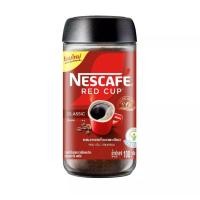 ราคา NESCAFÉ Red Cup Coffee Glass Jar เนสกาแฟ เรดคัพ กาแฟสำเร็จรูปผสมกาแฟคั่วบดละเอียด แบบขวดแก้ว ขนาด 100 กรัม NESCAFE (21696261516)