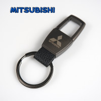 ราคา พวงกุญแจ พร้อมโลโก้ TOYOTA ISUZU HONDA MG MAZDA FORD CHEVROLET MITSUBISHI NISSAN สายหนัง 1 ห่วง สําหรับรถยนต์ (17283314126)