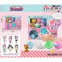 ราคา กาชาปอง ไข่เซอร์ไพรส์ ตู้หมุนไข่ ไข่หมุนเซ็ตแต่งตัวตุ๊กตา (21448299252)