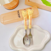 ราคา ช้อนส้อมลายการ์ตูน SANRIO ไซส์ผู้ใหญ่ หัวช้อนส้อมเป็นซิลิโคนตัวตุ๊กตา น่ารัก มีทั้งหมด 5 ลาย (20745266697)
