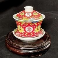 ราคา ถ้วยชา แก้วน้ำชา ถ้วยน้ำชา ถ้วยฮ่องเต้ ถ้วยน้ำถวายพระ ถ้วยชงชาเซรามิกเกรดA ถ้วยมีฝาปิดมีจานรอง 功夫茶具 (5927602127)