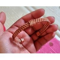 ราคา ทองแดง กำไลทองแดง กำไลข้อมือ ทองแดงบำบัด ทองแดง99 9 ทองแดงบริสุทธิ์ (21727514637)