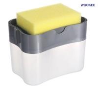 ราคา WOOKEE ที่กดน้ำยาล้างจาน แบบ 2in1 ที่วางฟองน้ำ (21319311778)