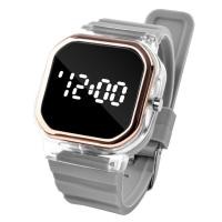 ราคา ขอบใส สายนิ่ม รุ่นใหม่ล่าสุด นาฬิกาข้อมือผู้หญิง นาฬิกาแฟชั่น นาฬิกาดิจิตอล (9430539772)