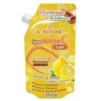 ราคา A Bonne เอ บอนเน่ เกลือสปาขัดผิว สูตรน้ำนม สครับผิวกาย ขัดผิว ผิวออร่า เกลือนมผสม Vitamin C Yoghurt 9สูตร 350กรัม (20924922649)