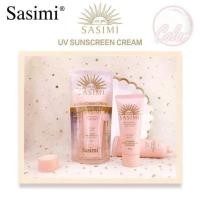 ราคา SASIMI Sun Cream ครีมกันแดด Sunscreen Baby Skin ครีมผสมกันแดด SPF 50 PA 60g กันน้ำกันเหงื่อ ปกปิดบางเบา ขนาด 60 g (19213399249)