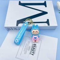 ราคา YIOYIO อุปกรณ์เสริมพวงกุญแจรถยนต์ พวงกุญแจบลูบุ แบบพกพาได้ พวงกุญแจยางนุ่ม จี้กระเป๋าลายการ์ตูน น่ารักน่ารักๆ พวงกุญแจเล็กๆ พวงกุญแจตุ๊กตากระต่าย (21766011431)