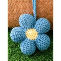 ราคา พวงกุญแจไหมพรม พวงกุญแจดอกไม้ พวงกุญแจดอกไม้ถักน่ารัก ที่ห้อยกระเป๋าดอกไม้ พวงกุญแจห้อยรถ (21586279721)