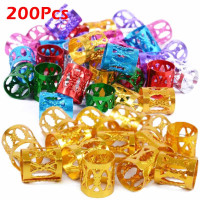 ราคา 200 100ชิ้นผู้หญิง Dreadlocks ลูกปัดคลิปแหวนถักเปียผมเดรดล็อคผู้หญิงผมถักเปียผู้หญิงผมโลหะ Cuffs แหวนผมเครื่องประดับอุปกรณ์ประดับตกแต่ง (17221251502)